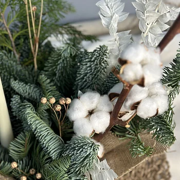 Зимняя коробочка Вечер у камина M