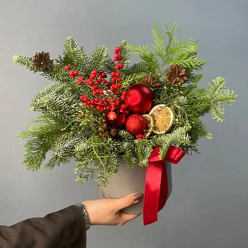 Зимняя композиция Санта Клаус M