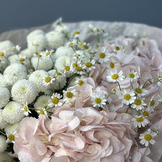 Сборный букет Цветочная поляна М