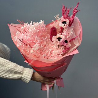 Букет сухоцветов Пинк