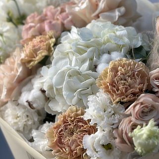 Сборный букет Тепло L