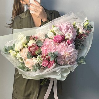 Сборный букет Переливы жемчуга