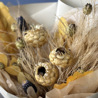 Букет сухоцветов Саванна