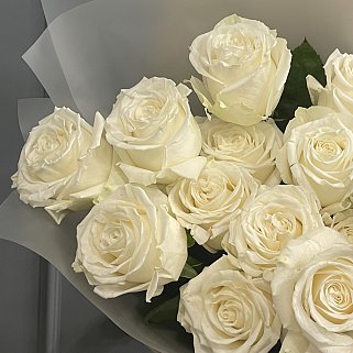 Букет из 15 белых роз Playa Blanca