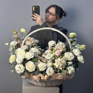 Цветочная корзина Амели