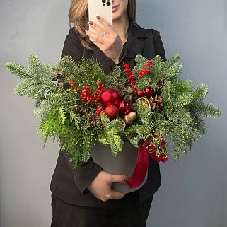 Зимняя композиция Санта Клаус L