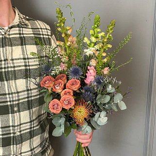 Мужской букет Прямиком с полей