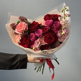 Сборный букет Би май валентайн M