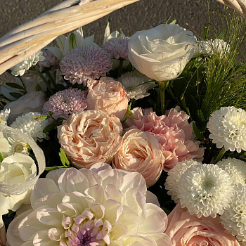 Цветочная корзина Сентябрь S