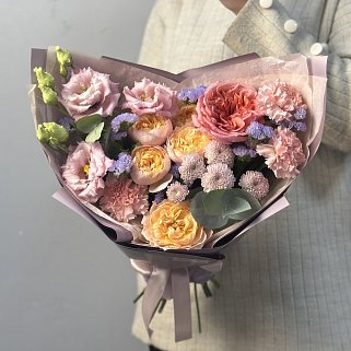 Сборный букет Черничный пай S