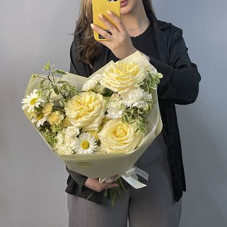 Сборный букет Ромашковое поле