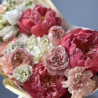 Сборный букет Летний полдень M