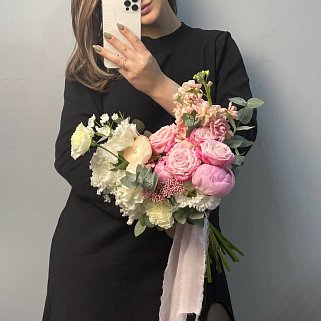 Свадебный букет невесты Пурпур