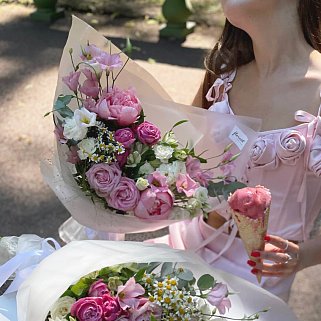 Сборный букет Летний сад M