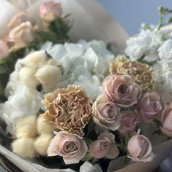 Сборный букет Тепло M