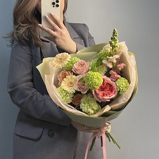 Сборный букет Тропический сад S