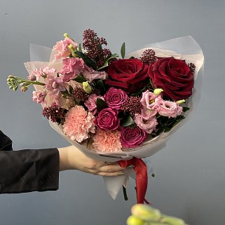 Сборный букет Би май валентайн S