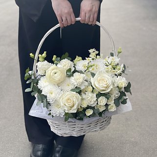 Цветочная корзина Спринг вайбс